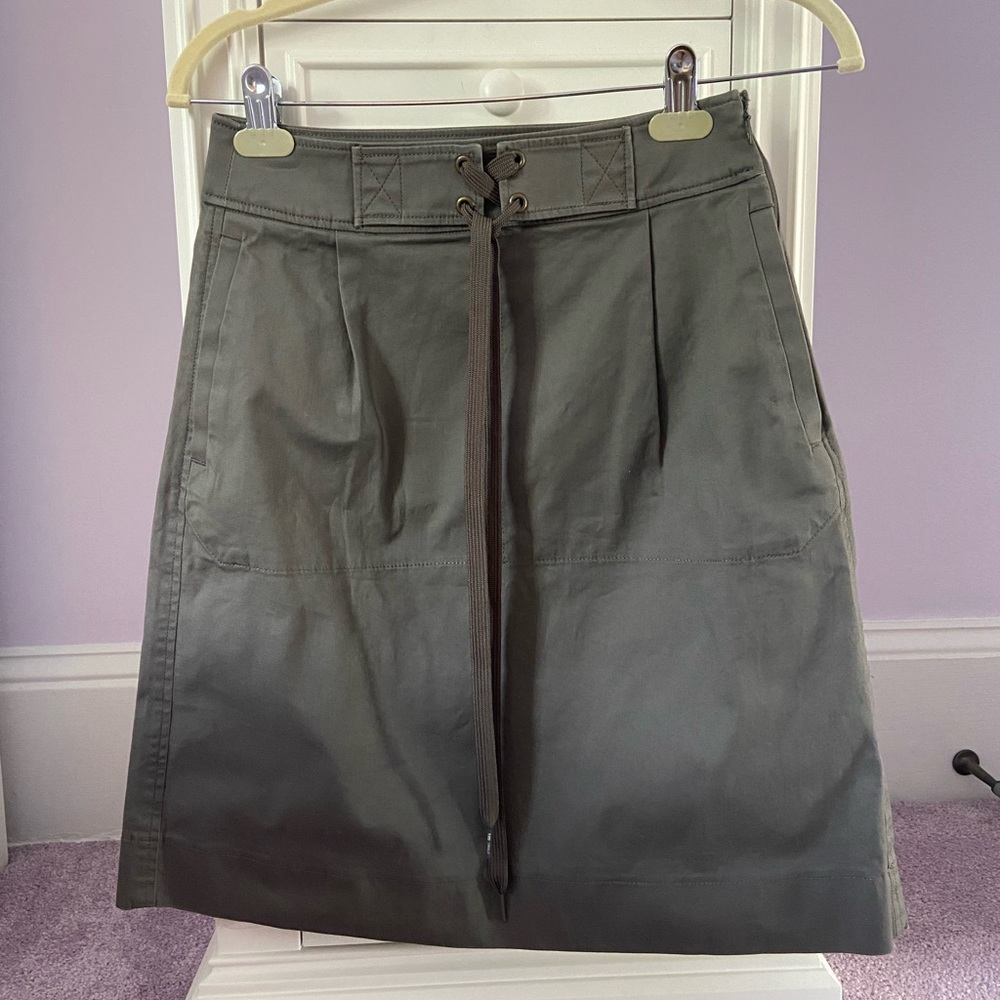 NWOT Grey Khaki Tomas Maier skirt